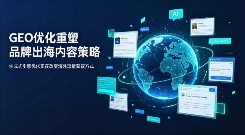 江津市AI 时代 GEO 兴起，品牌出海内容策略迎来重大调整